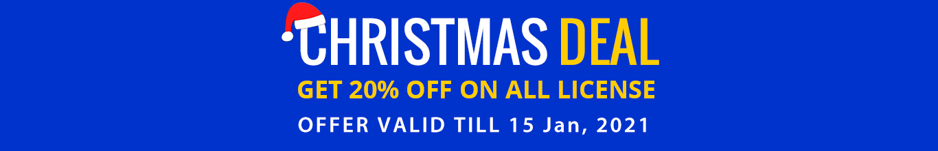 Christmas Sale! Grab your Licenses Now!