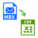 Use the software to convert MBX files to CSV