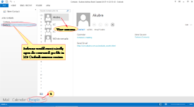 Open Converted Eudora Contacts file in MS Outlook