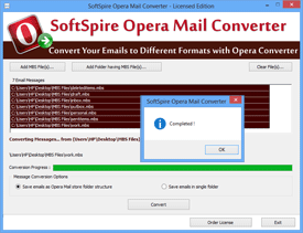 Opera to Outlook Conversion