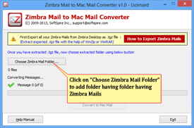 Add Zimbra Mails