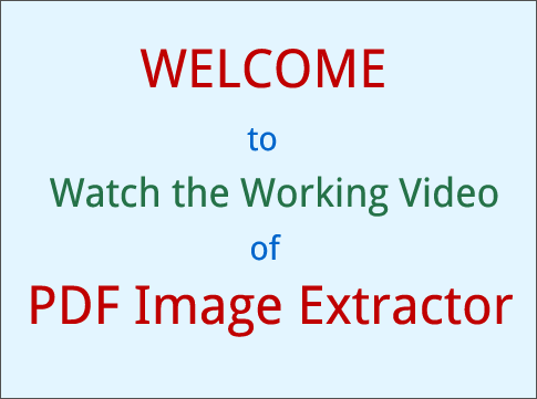 Portable Pdf Image Extractor