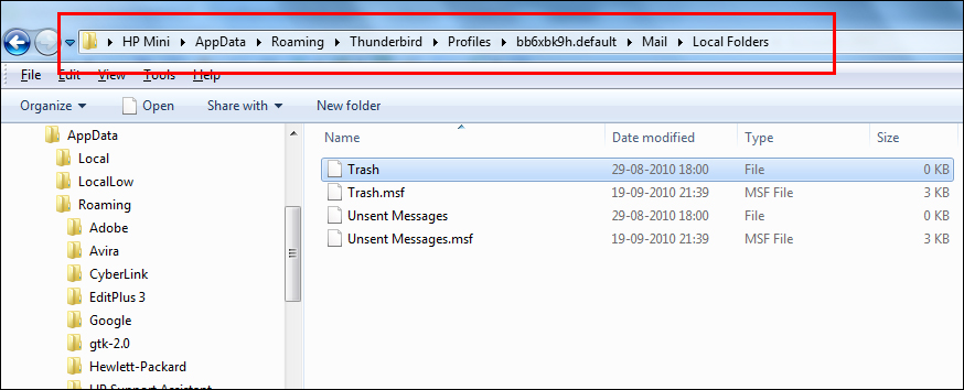 Outlook Express to Thunderbird