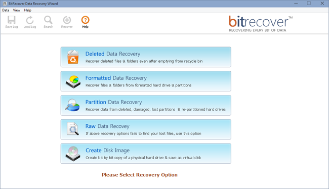 Data Recovery Wizard screenshot