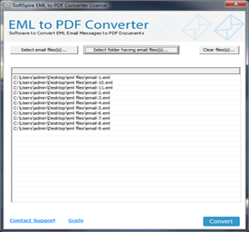 select conversion process