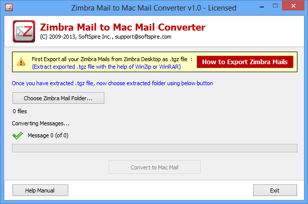 How to Convert Zimbra Mail to Mac Mail?