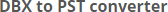 convert Outlook Express DBX files to PST
