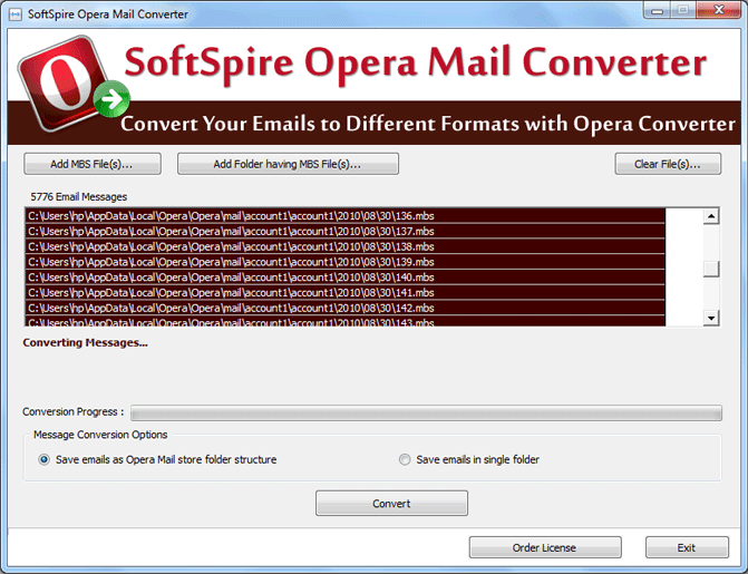 Opera Mail export Outlook 2.0 full